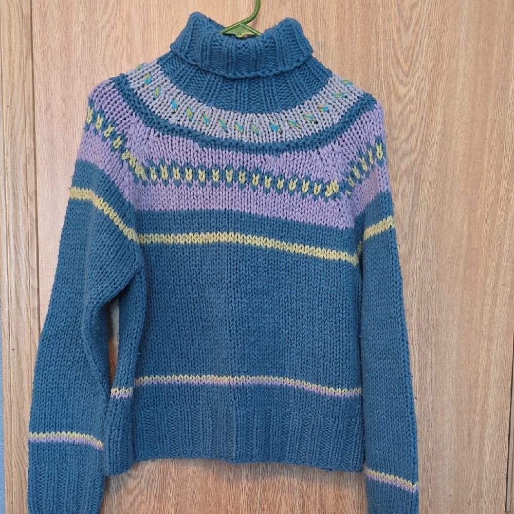 Moda International Women's Multicolor Knit Sweater